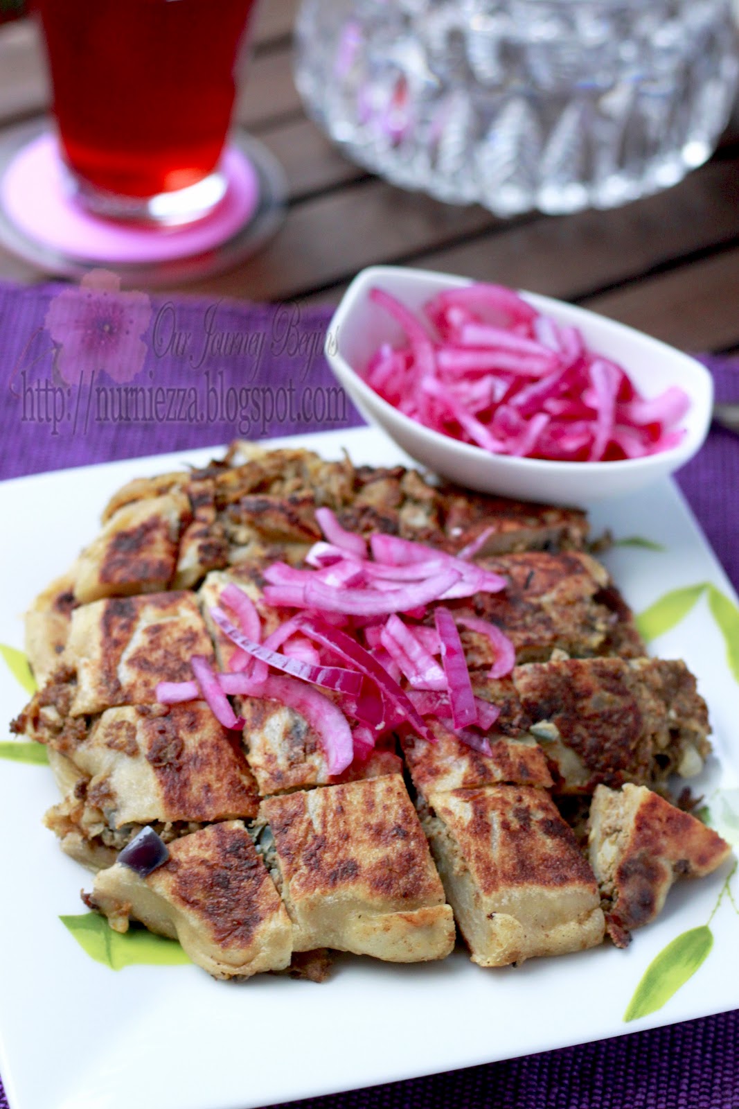 Our Journey Begins: Murtabak Daging for Iftar