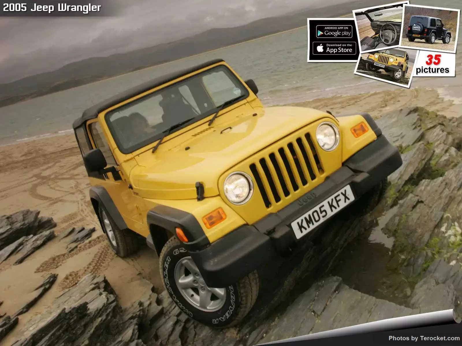 Hình ảnh xe ô tô Jeep Wrangler UK Version 2005 & nội ngoại thất