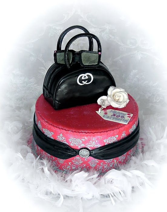 So here's to all the girlie girls out there A cake fit for a fashionista