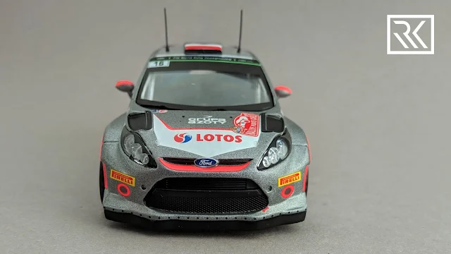 Zdjęcie modelu IXO Direkt Collections / The Diecast Club Ford Fiesta RS WRC, Rallye Monte-Carlo 2015, Robert Kubica / Maciej Szczepaniak