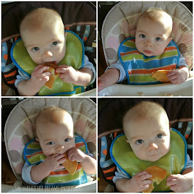 Babies Eating Pancakes