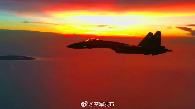 Image Attribute: PLAAF's Su-35S flying over the South China Sea / Source: Local Chinese Media