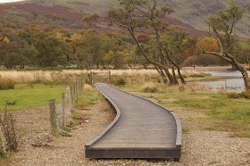 Pooley Bridge Ullswater Lake District in Autumn