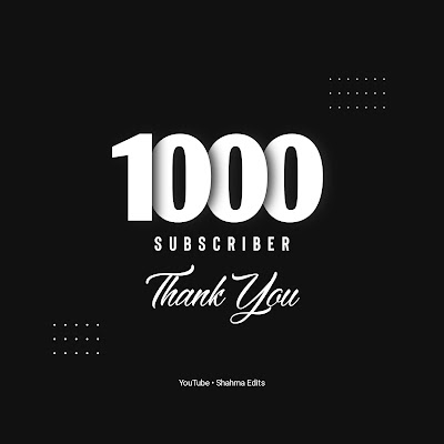 1000 thank you message