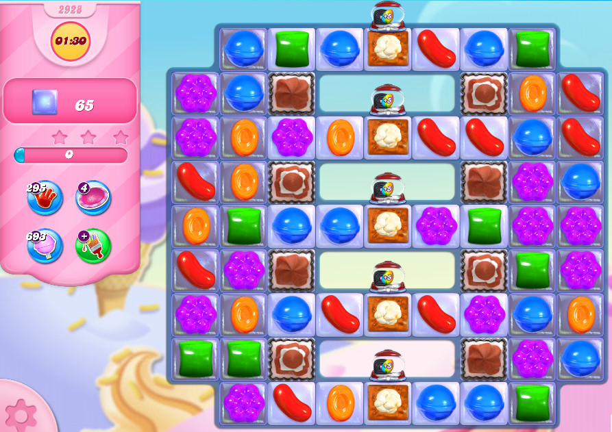 Candy Crush Saga level 2928