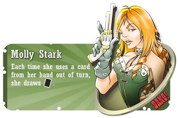 Molly Stark BANG! card game character