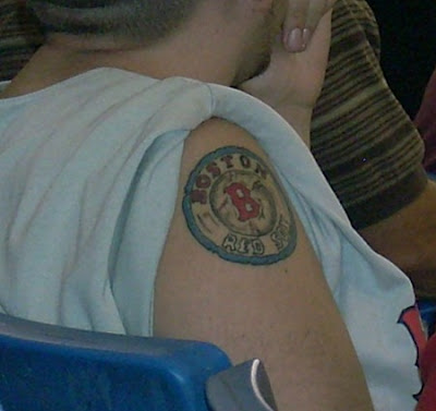 Have a look at these pictures of loyal fans and the Boston Red Sox tattoo 