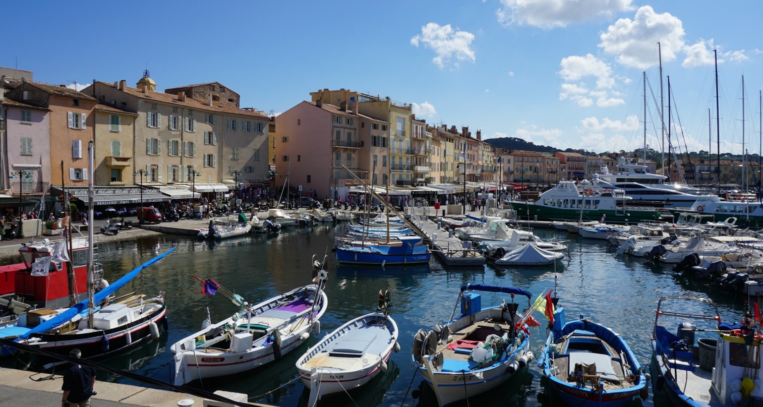 Saint-Tropez harbor