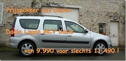 Dacia Logan MCV verkopen 0711
