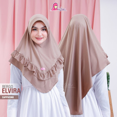 elvira jilbab instan Cappucino