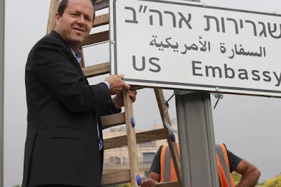 Embaixada dos EUA em Jerusalém está com tudo pronto