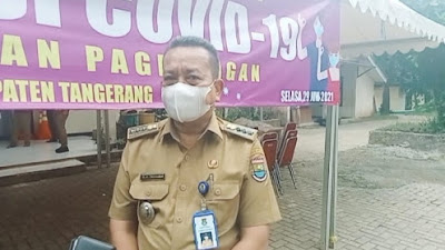 Kecamatan Pagedangan Gelar Vaksinasi, Dalam Rangka Vaksinasi Serentak Yang Dilaksanakan Pemerintah..