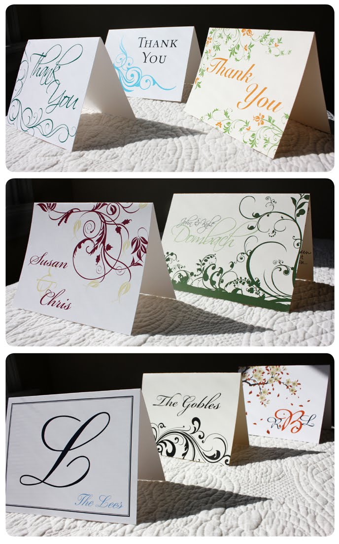 wedding thank you card designs. wedding thank you card designs