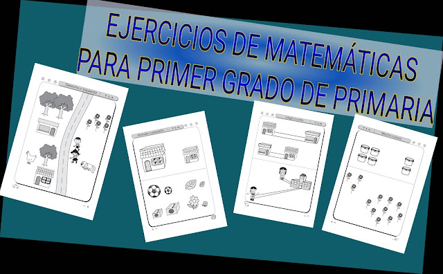 ACTIVIDADES DE MATEMÁTICAS PARA 1º DE PRIMARIA