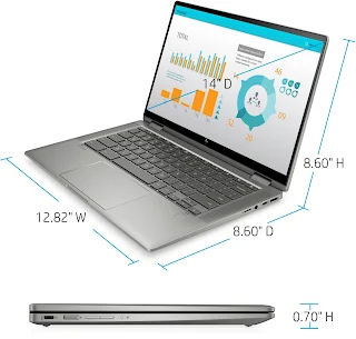 HP Chromebook x360 14C-CA0053DX