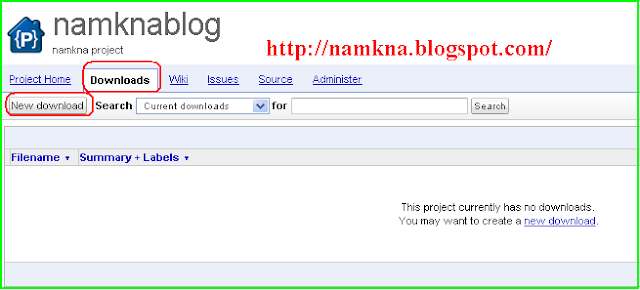 Hướng dẫn sử dụng Google code để chứa các file JS (javascript) - http://namkna.blogspot.com/