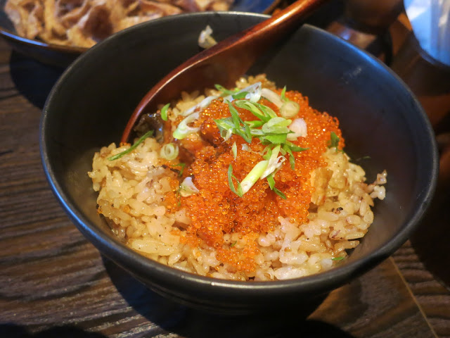 Unagi Garlic Fried Rice with Fish Roe