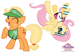 MLP Friendship Run at Singapore Exclusive Wall Decal