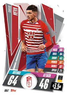 Topps Match Attax 2020-2021 Granada CF set