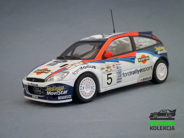 Minichamps Ford Focus RS WRC Winner Rally Acropolis 2002