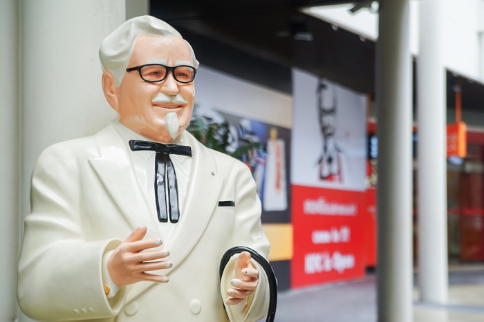 KFC Colonel Sanders Statue Figure