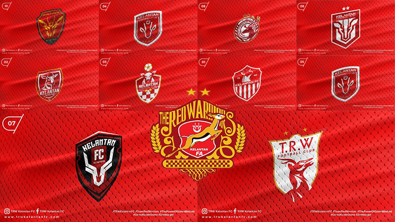 Ini 10 Logo Yang Terpilih Bagi Pusingan Terakhir Untuk Pasukan TRW Kelantan FC
