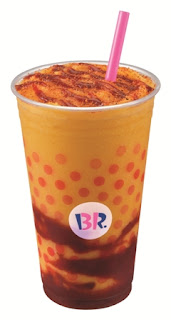 . Baskin-Robbins’ Mangonada- swirls- bright, tropical- flavor- of- mango- puree