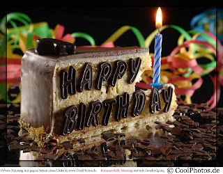 Happy Birthday Pastries, wish and greeting with Candle and Treat, images, pictures