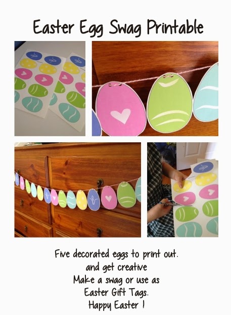  Printable Easter Egg swag or tags