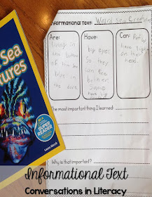 Give students choice with informational texts