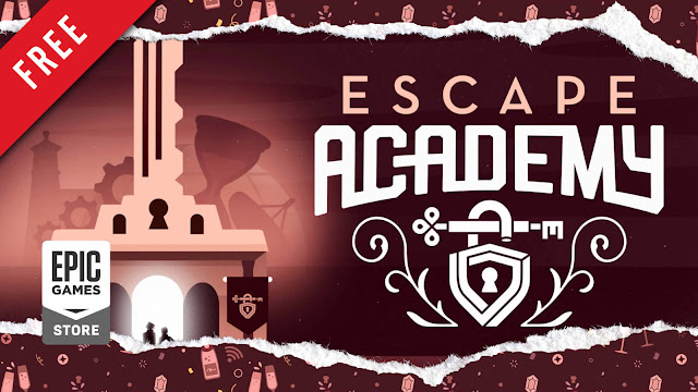 escape academy free pc game epic games store 2022 puzzler coin crew iam8bit skybound