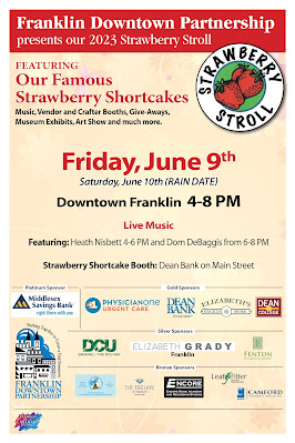 Many Activities and Booths set for June 9 Strawberry Stroll