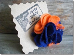 Florida Gators Flower Pin