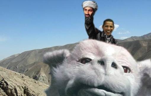 Barack Obama si Penunggang Falcor, naga keberuntungan di film Never Ending Story