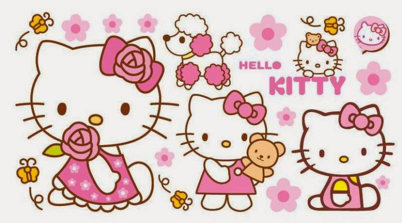 Gambar Wallpaper  Dinding  Hello  Kitty  Untuk Ruang Tamu Dan 