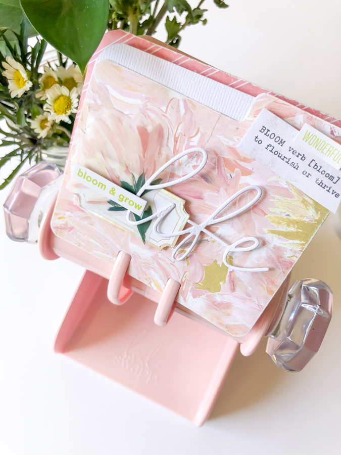 Fall In Love With the New Heidi Swapp Blush MemoryDex Spinner