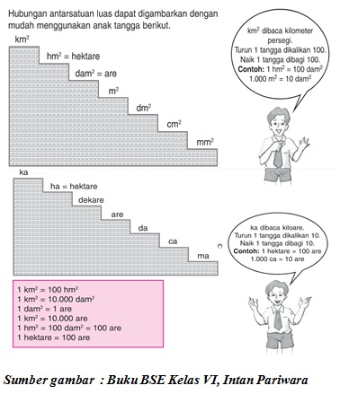 Soal Cerita Satuan Luas  Materi UN Matematika SD