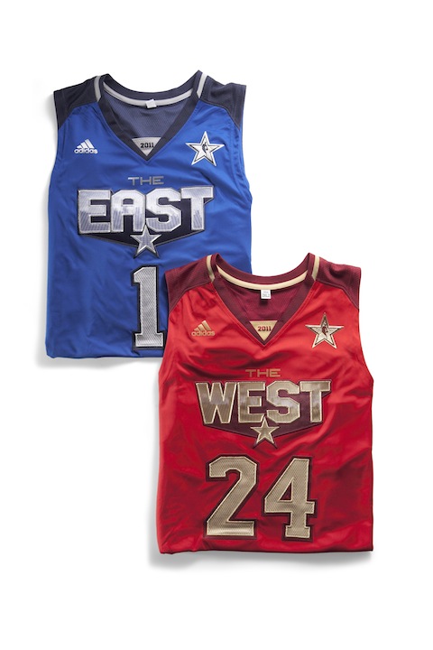 2011 NBA All Star uniforms