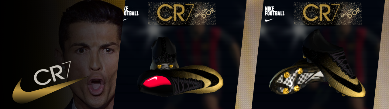 PES 2013 Nike CR7 Ballon DO´R Boot