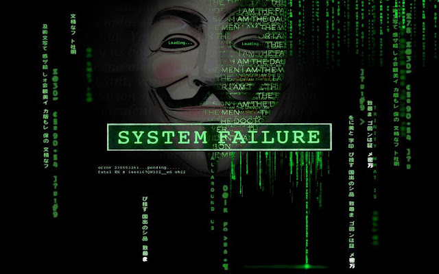 Anonymous Matrix Code hd Wallpaper