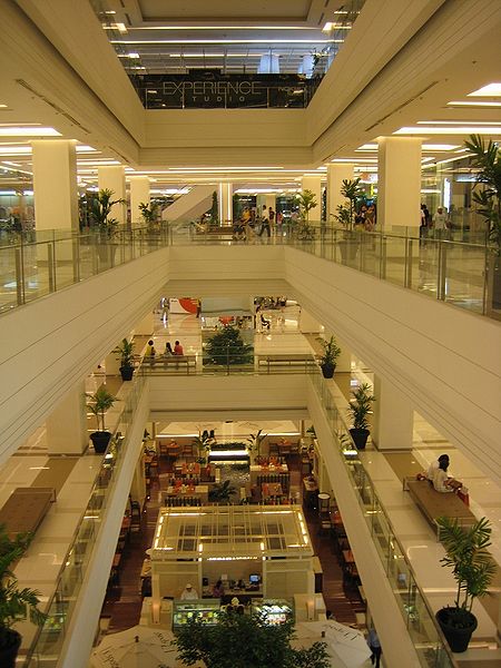 Modern design of Siam Paragon