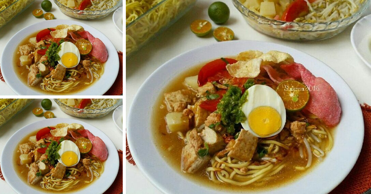 Mie Rebus Medan Rasa Otentik Lezat Disantap Saat Udara ...