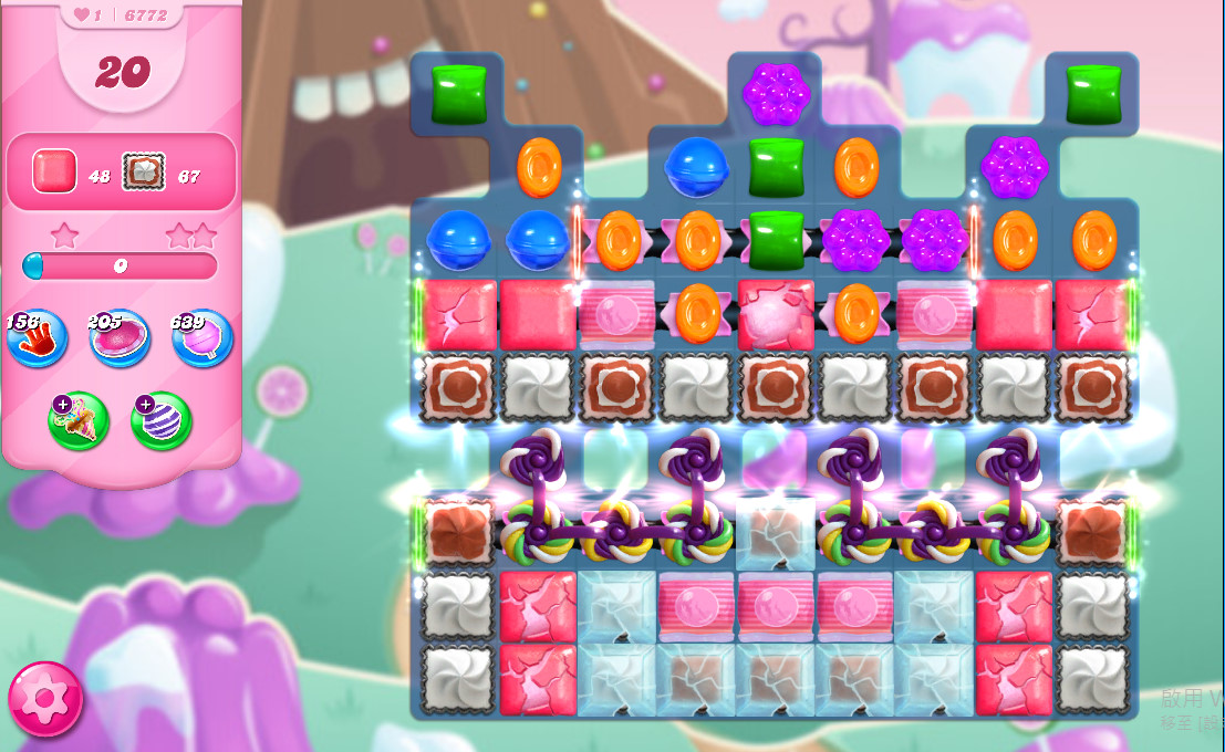 Candy Crush Saga level 6772