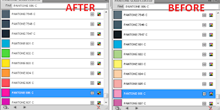 pantone solid coated, swatches, adobe illustrator issue, color accurate, how to fix dull colors, adobe illustrator dull color