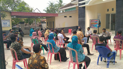 Polsek Pedes Melaksanakan Giat  Persiapan Pembentukan Desa Tangguh