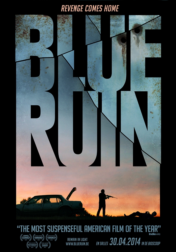 Póster de Blue Ruin, de Jeremy Saulnier