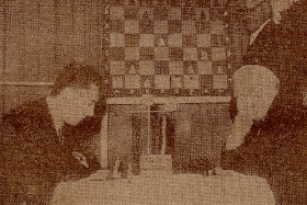 Partida de ajedrez Francisco Ballbé - Arthur Joseph Wijnans, 1954