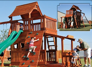 wooden playground plans