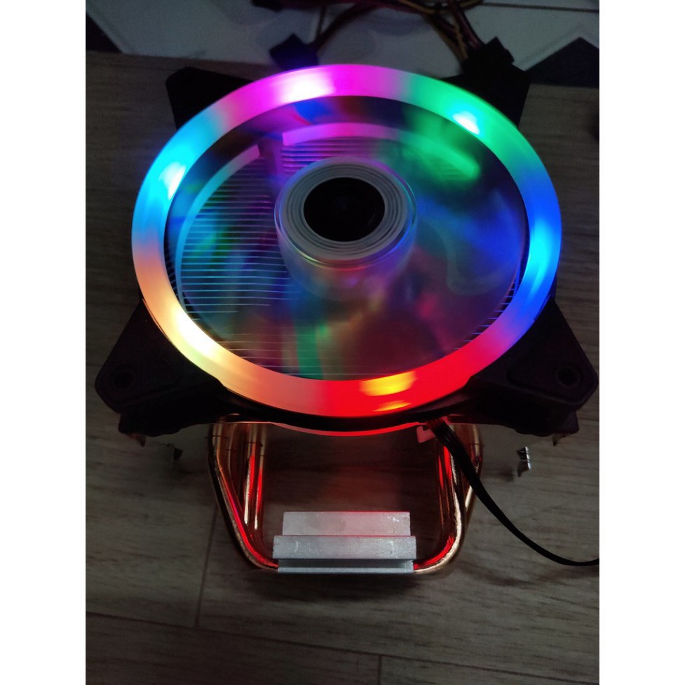 tản nhiệt khí, quạt tản nhiệt, tản nhiệt Fuller T900i LEB RGB có đèn led rgb