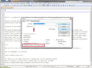 Removing duplicate rows in Notepad++